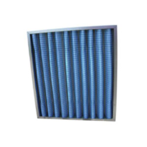 air filter in blue